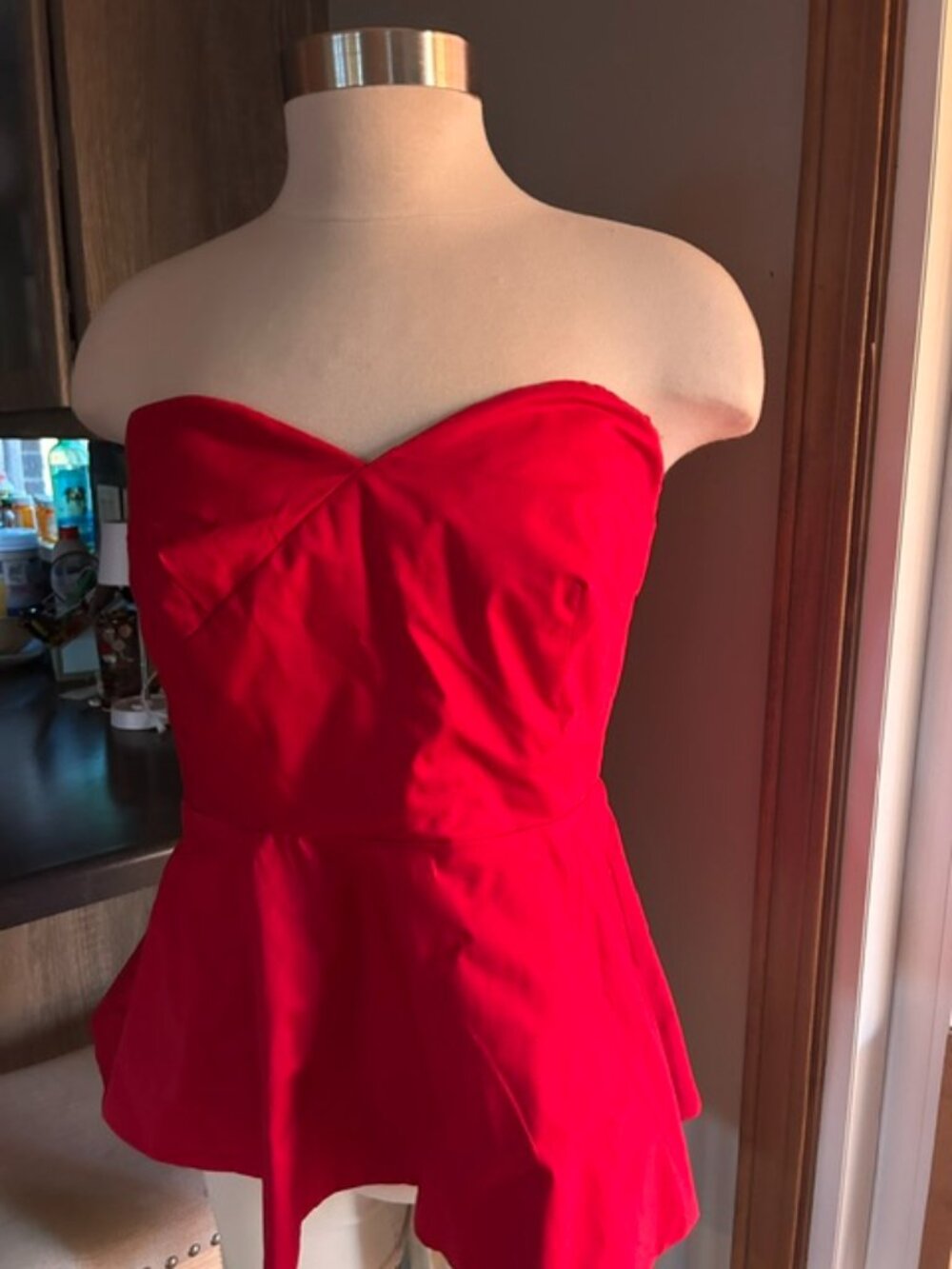 Off the Shoulbder Peplum Top